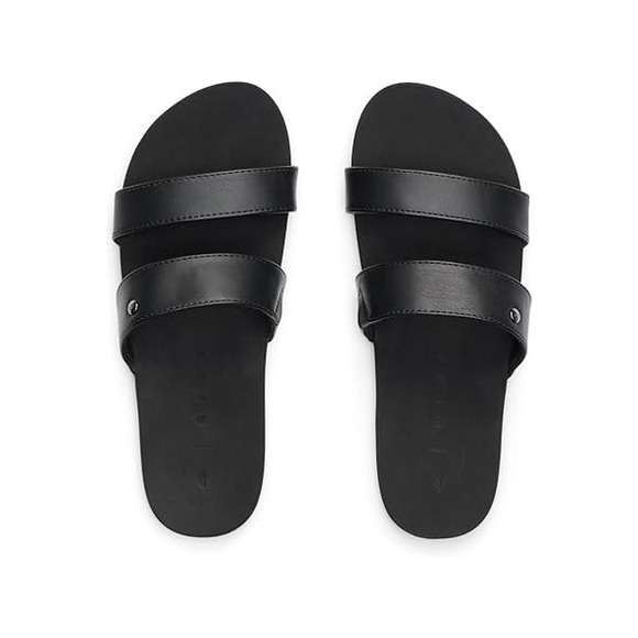 Reef Black Women's Sandals sz 9 like new - Picture 5 of 8